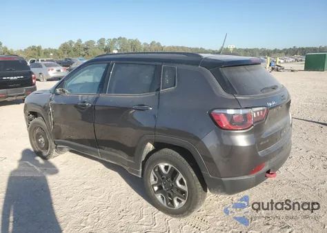 2018 Jeep Compass Trailhawk из США, поврежденный, VIN 3C4NJDDB0JT465677